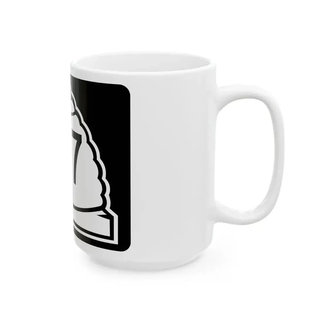Utah 107 (Utah) (Road Sign) White Coffee Mug - Go Mug Yourself