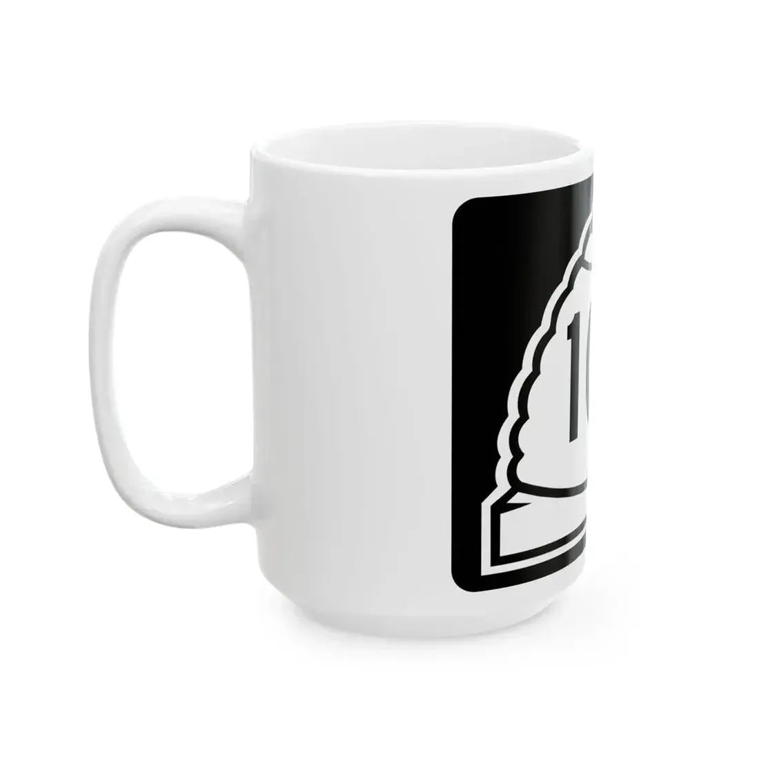 Utah 109 (Utah) (Road Sign) White Coffee Mug - Go Mug Yourself