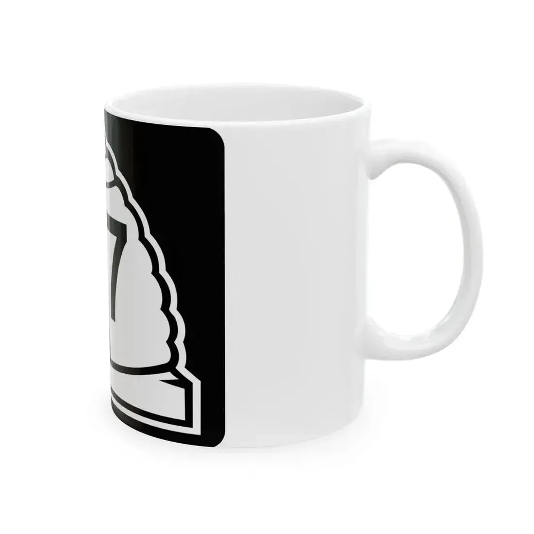 Utah 117 (Utah) (Road Sign) White Coffee Mug - Go Mug Yourself