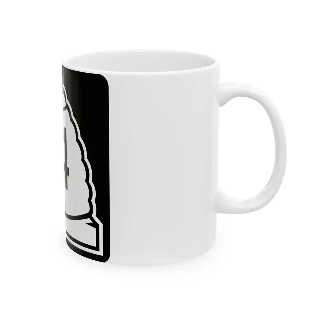 Utah 14 (Utah) (Road Sign) White Coffee Mug - Go Mug Yourself