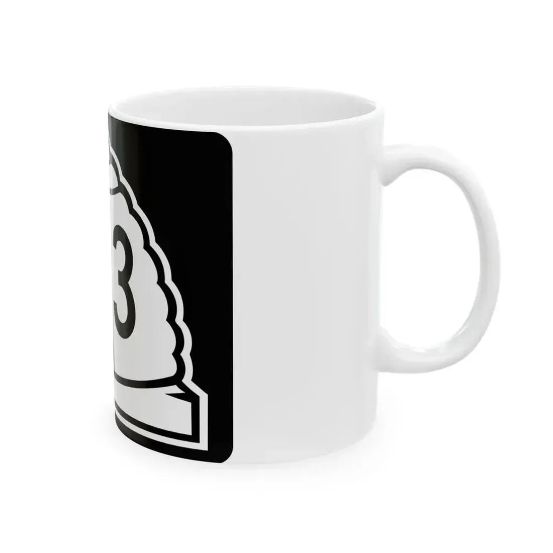 Utah 143 (Utah) (Road Sign) White Coffee Mug - Go Mug Yourself