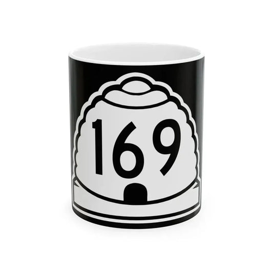 Utah 169 (Utah) (Road Sign) White Coffee Mug 11oz - Go Mug Yourself