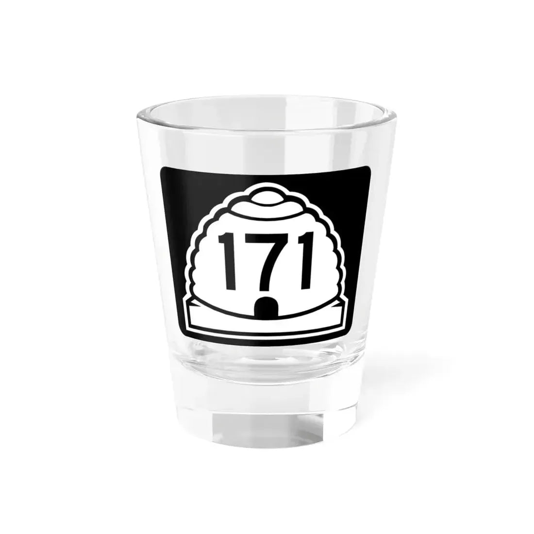 Utah 171 (Utah) (Road Sign) Shot Glass 1.5oz 1.5oz - Go Mug Yourself
