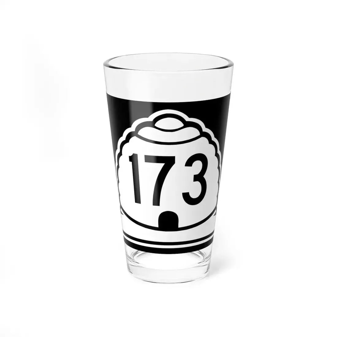 Utah 173 (Utah) (Road Sign) Pint Glss 16oz 16oz - Go Mug Yourself