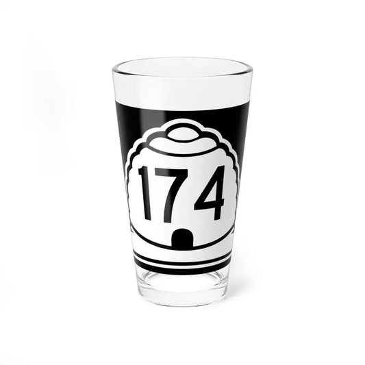 Utah 174 (Utah) (Road Sign) Pint Glss 16oz 16oz - Go Mug Yourself