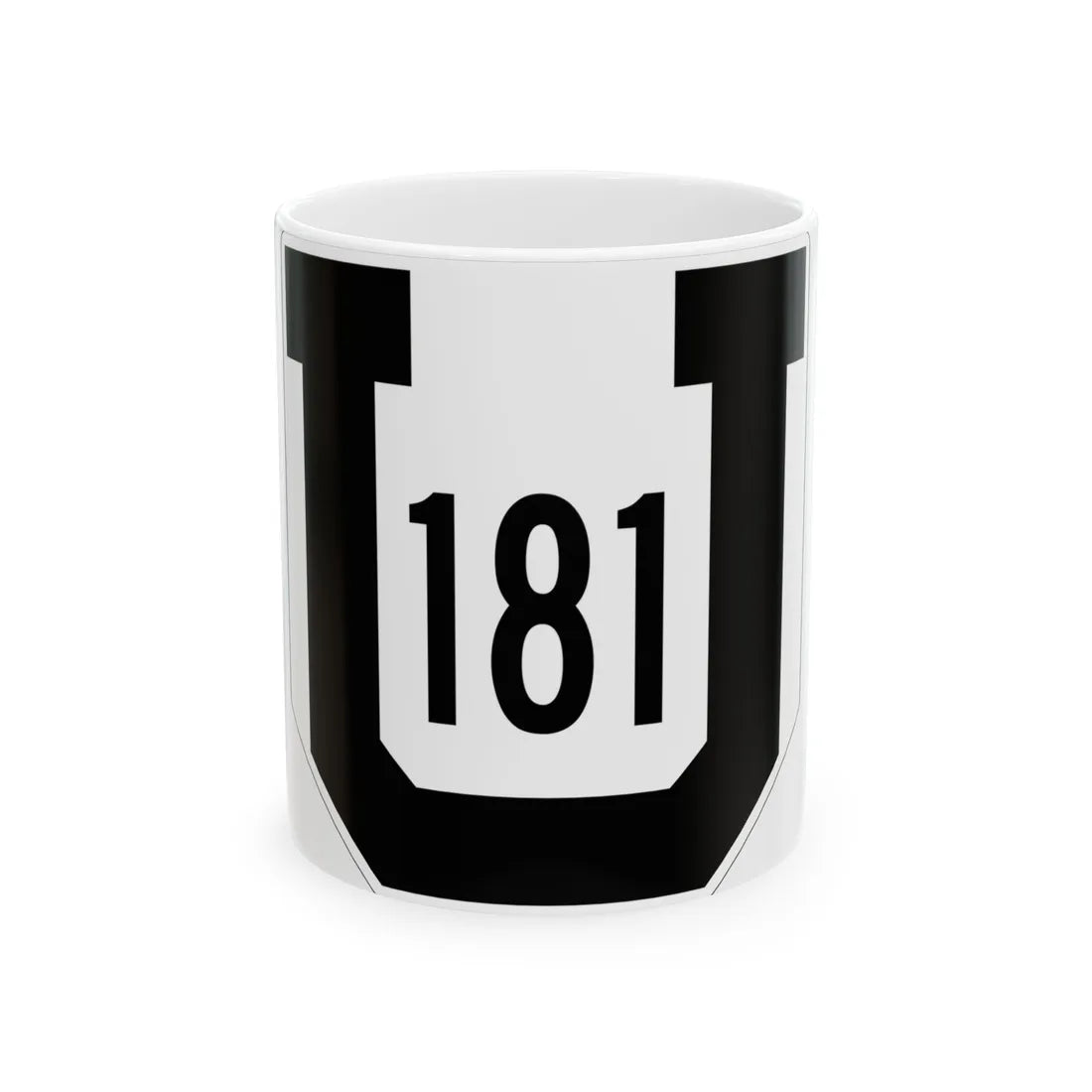 Utah 181 1954 (Utah) (Road Sign) White Coffee Mug 11oz - Go Mug Yourself