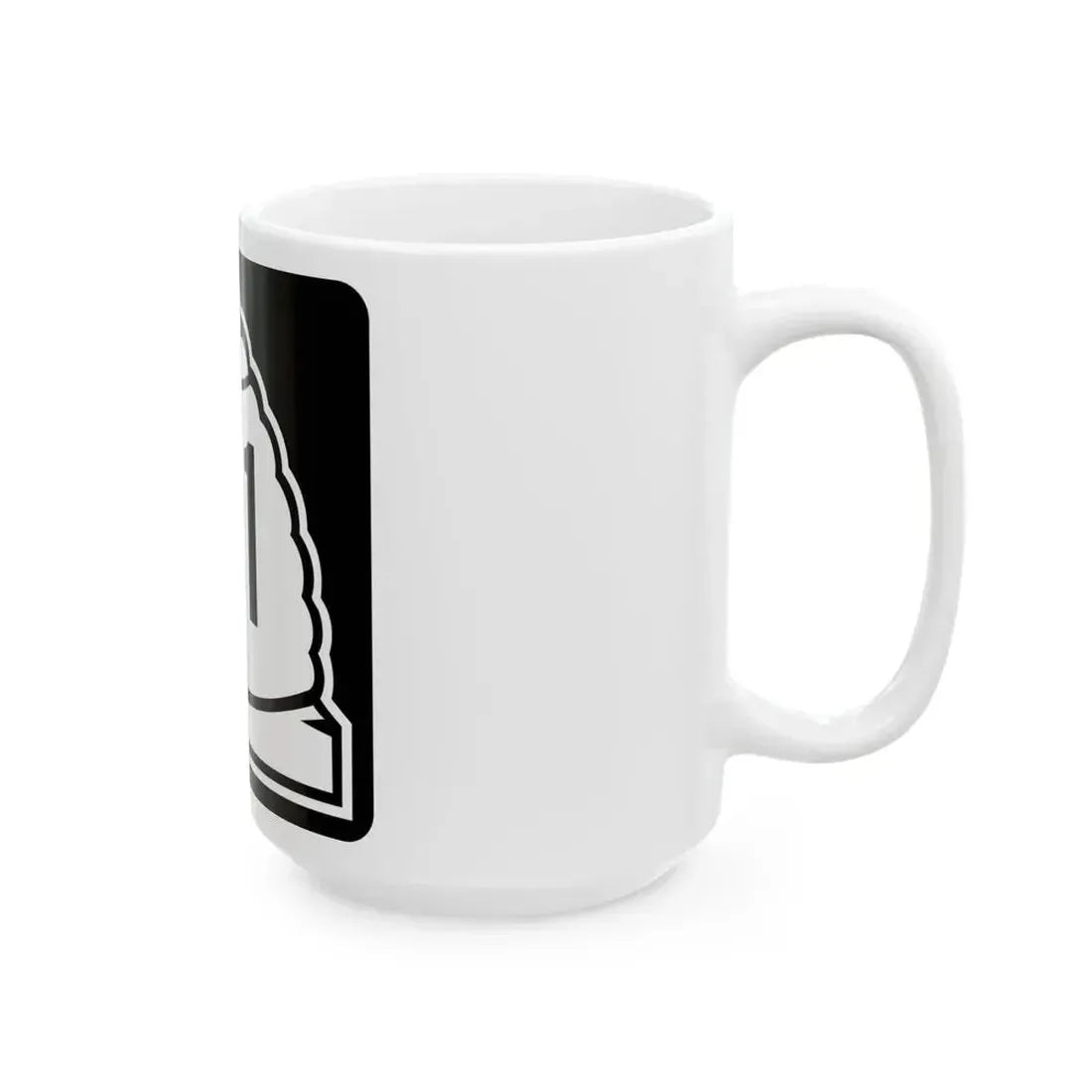 Utah 21 (Utah) (Road Sign) White Coffee Mug - Go Mug Yourself