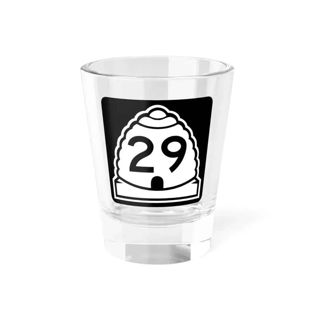 Utah 29 (Utah) (Road Sign) Shot Glass 1.5oz 1.5oz - Go Mug Yourself