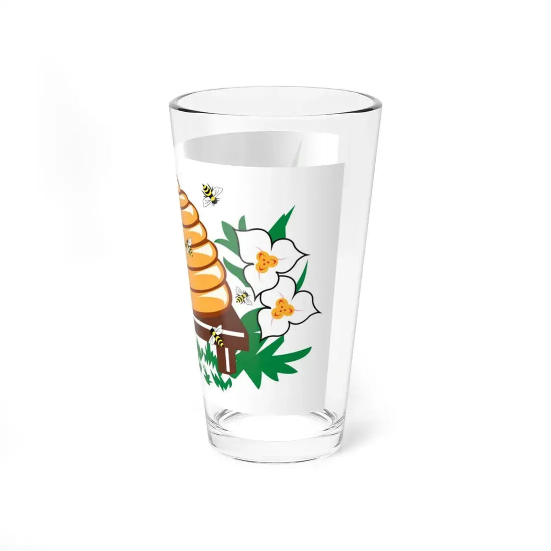 Utah Arms Banner (United States) Pint Glass 16oz - Go Mug Yourself