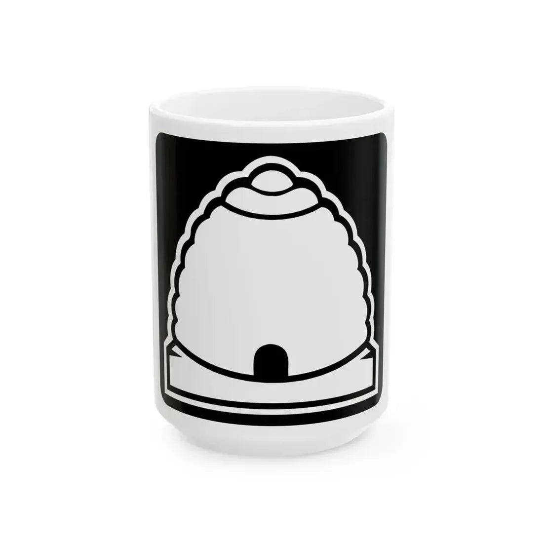 Utah blank (Utah) (Road Sign) White Coffee Mug 15oz - Go Mug Yourself
