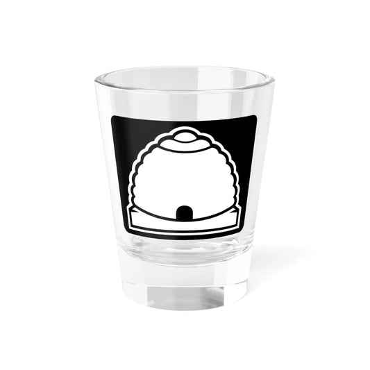 Utah blank wide (Utah) (Road Sign) Shot Glass 1.5oz 1.5oz - Go Mug Yourself