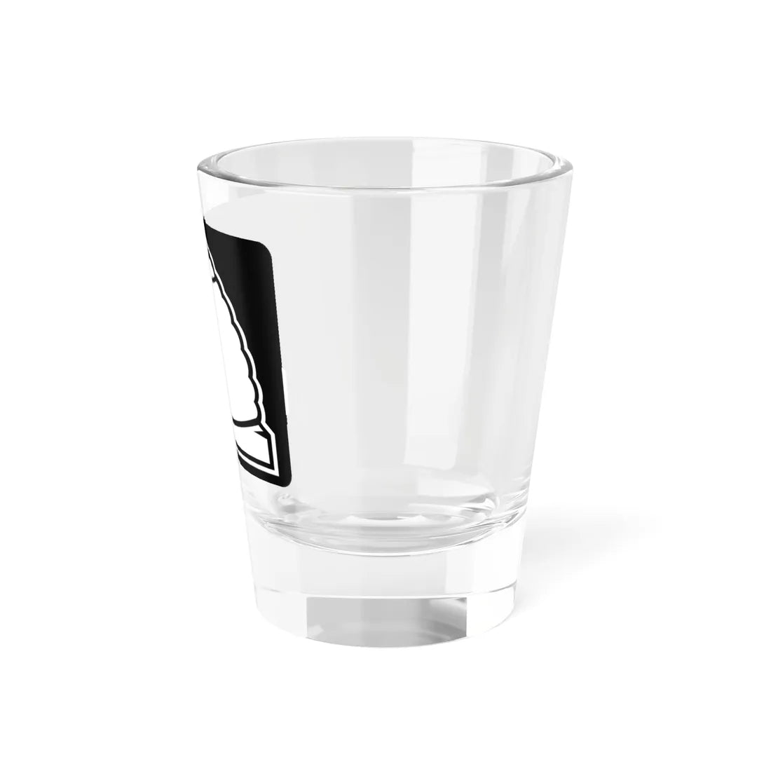 Utah blank wide (Utah) (Road Sign) Shot Glass 1.5oz - Go Mug Yourself