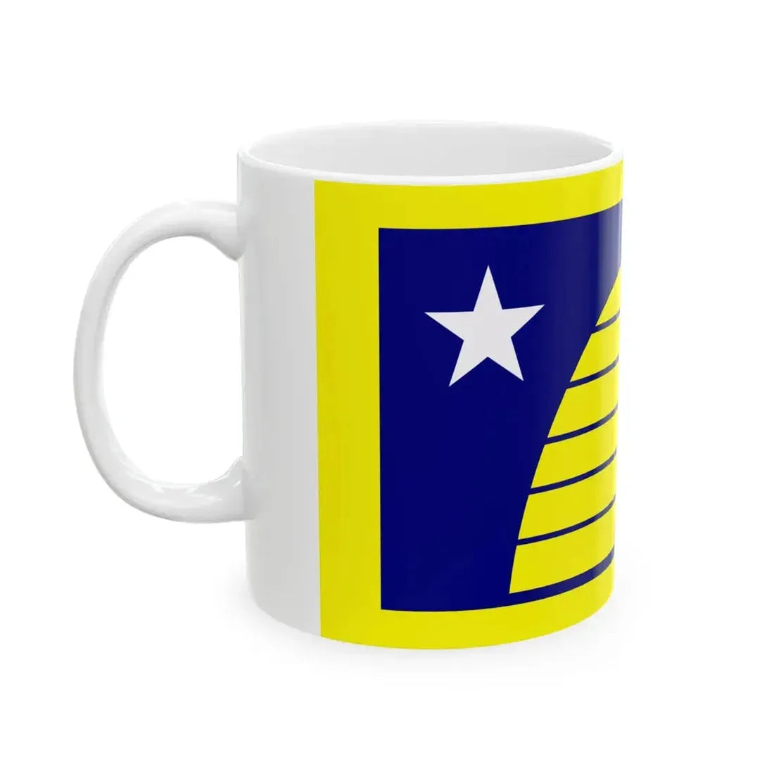 Utah Proposed Flag Design Number 11 (United States) White Coffee Mug - Go Mug Yourself