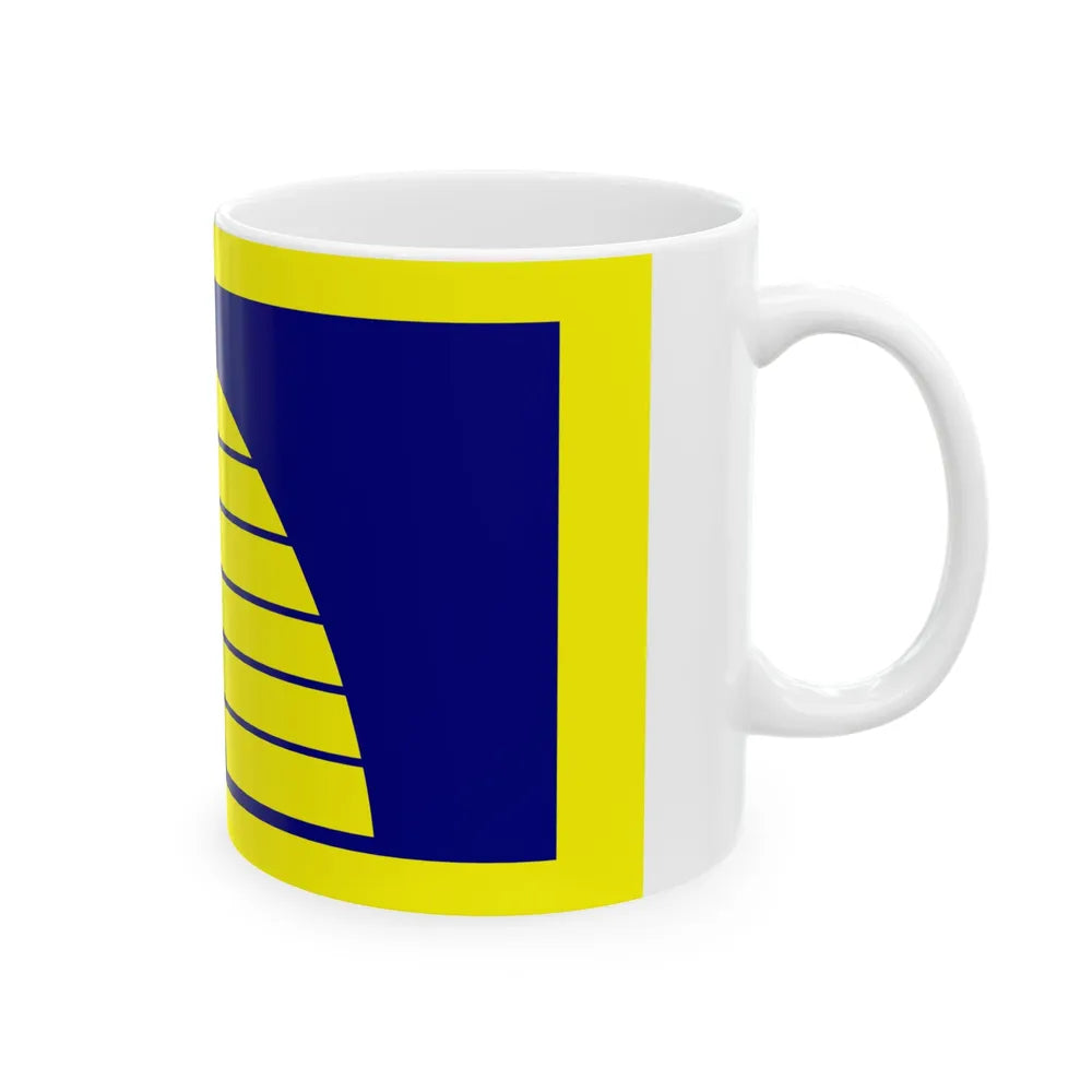 Utah Proposed Flag Design Number 11 (United States) White Coffee Mug - Go Mug Yourself