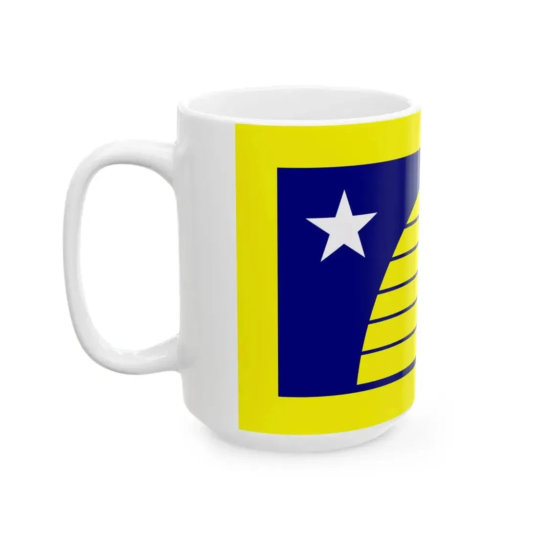 Utah Proposed Flag Design Number 11 (United States) White Coffee Mug - Go Mug Yourself