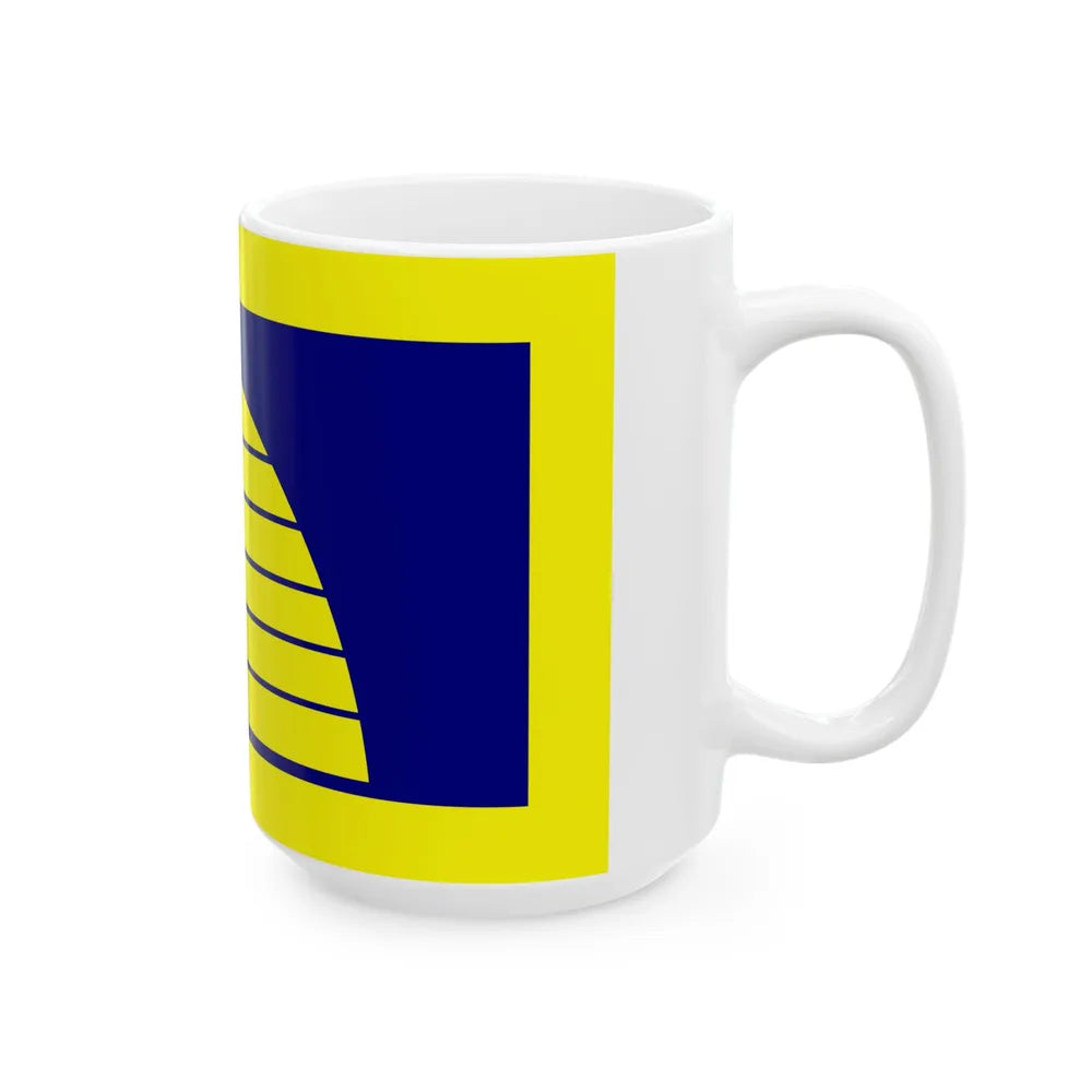 Utah Proposed Flag Design Number 11 (United States) White Coffee Mug - Go Mug Yourself