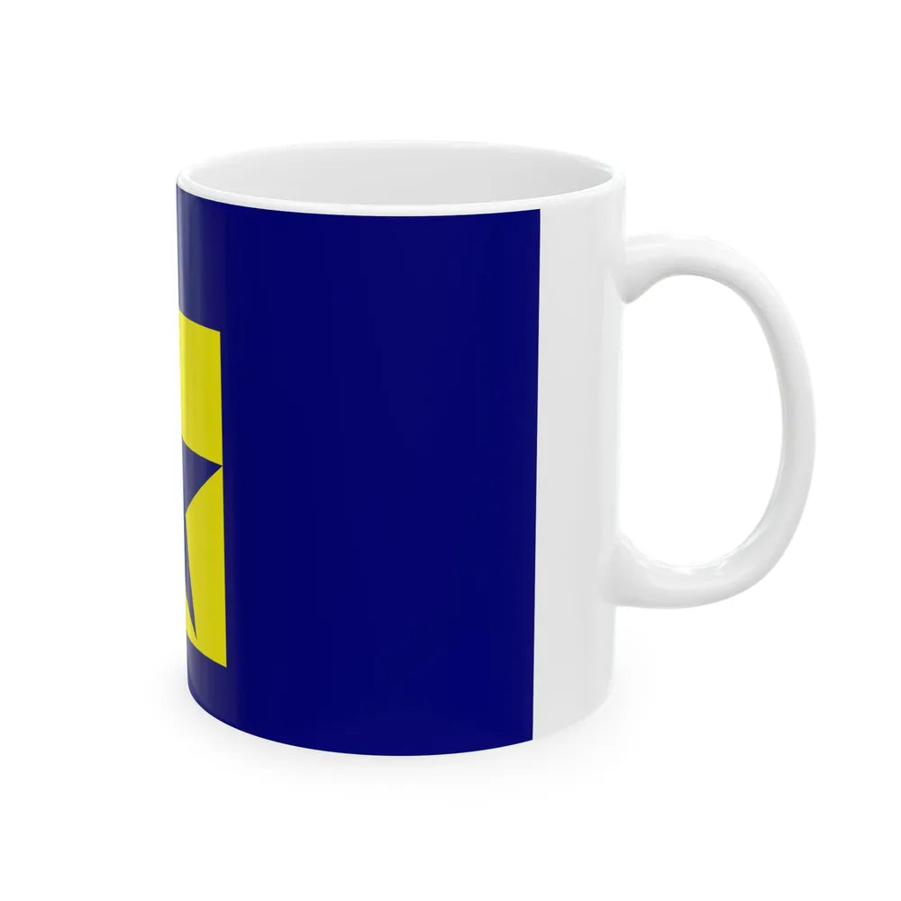 Utah Proposed Flag Design Number 14 (United States) White Coffee Mug - Go Mug Yourself