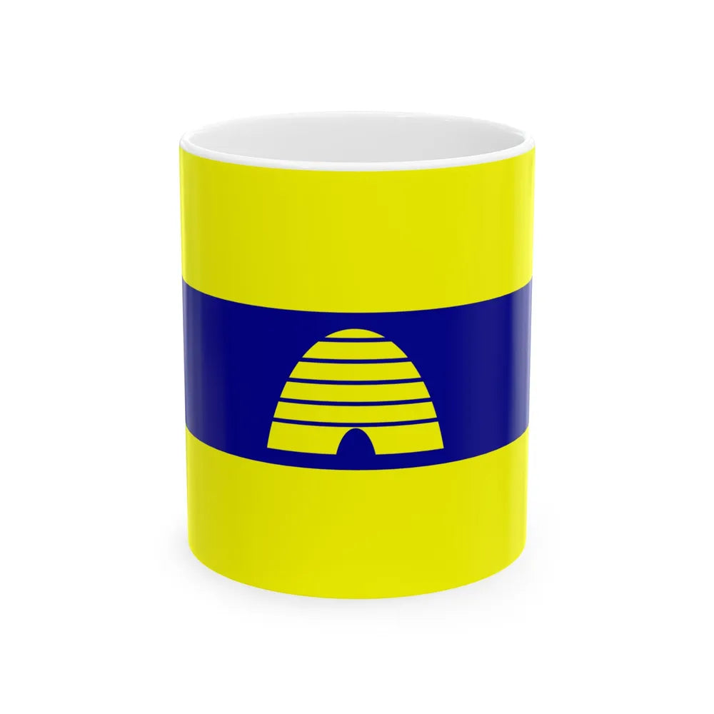 Utah Proposed Flag Design Number 15 (United States) White Coffee Mug 11oz - Go Mug Yourself