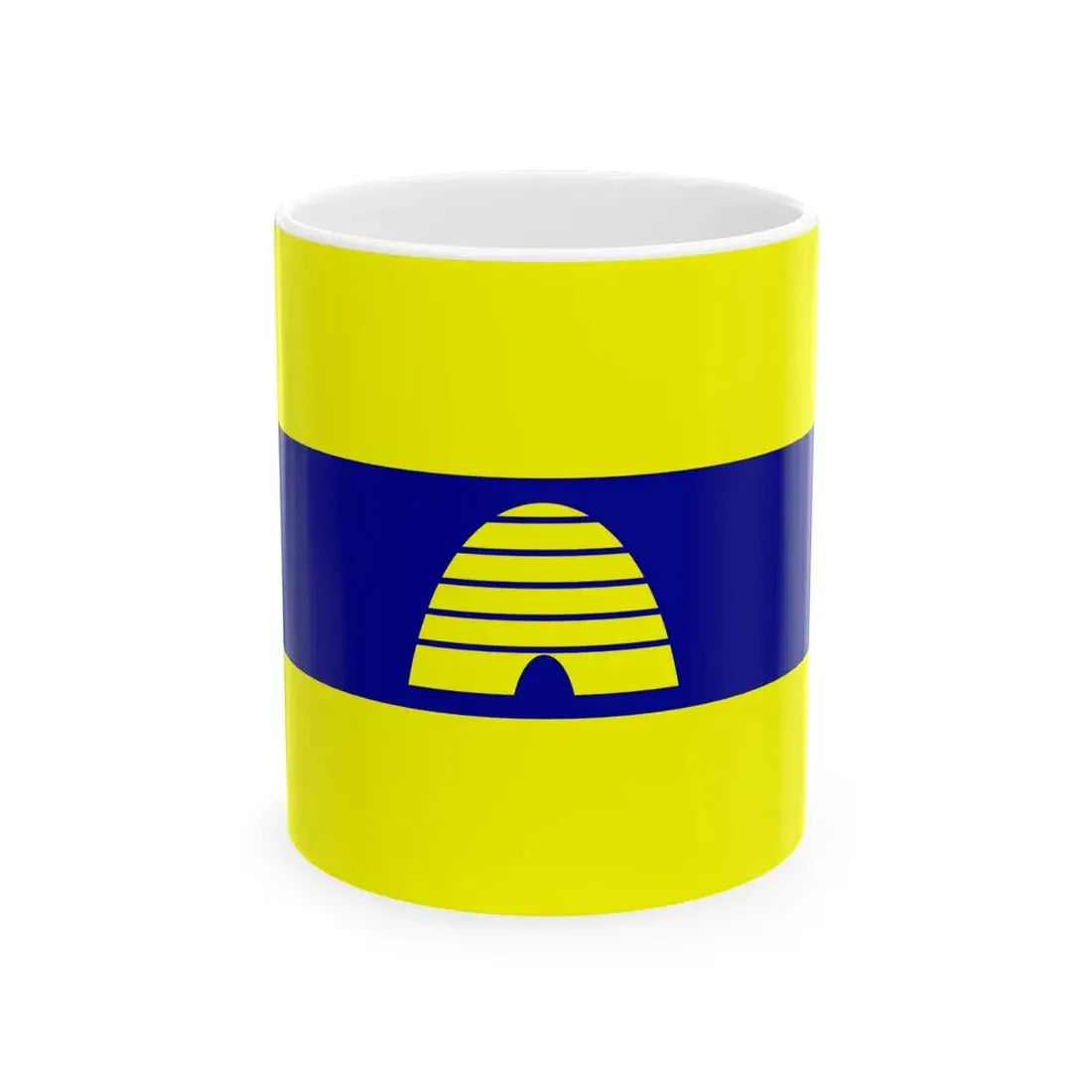 Utah Proposed Flag Design Number 15 (United States) White Coffee Mug 11oz - Go Mug Yourself