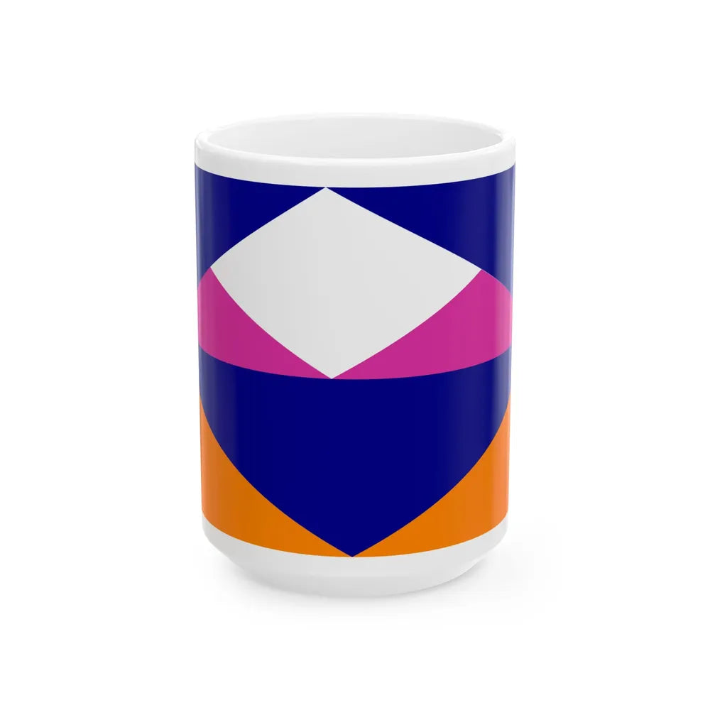 Utah Proposed Flag Design Number 20 (United States) White Coffee Mug 15oz - Go Mug Yourself