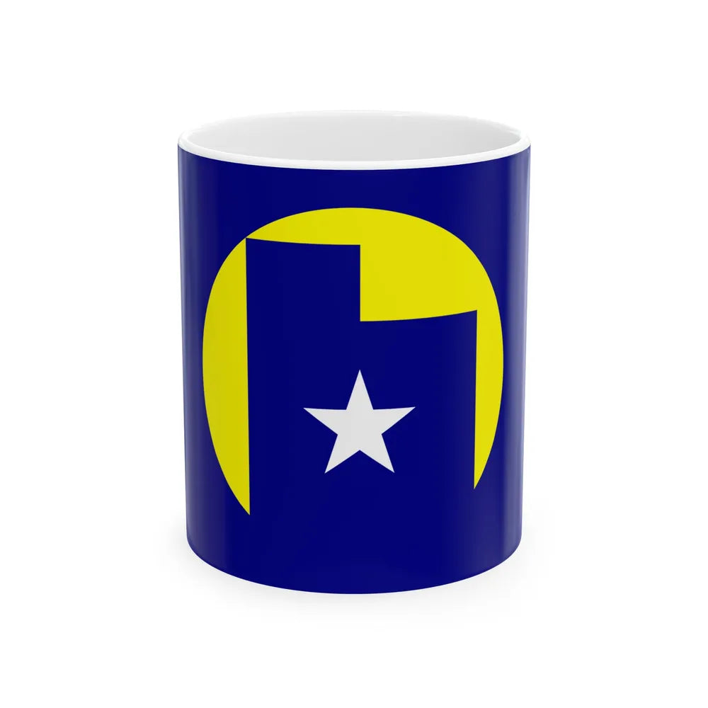 Utah Proposed Flag Design Number 22 (United States) White Coffee Mug 11oz - Go Mug Yourself