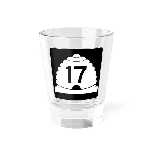 Utah SR 17 (Utah) (Road Sign) Shot Glass 1.5oz 1.5oz - Go Mug Yourself