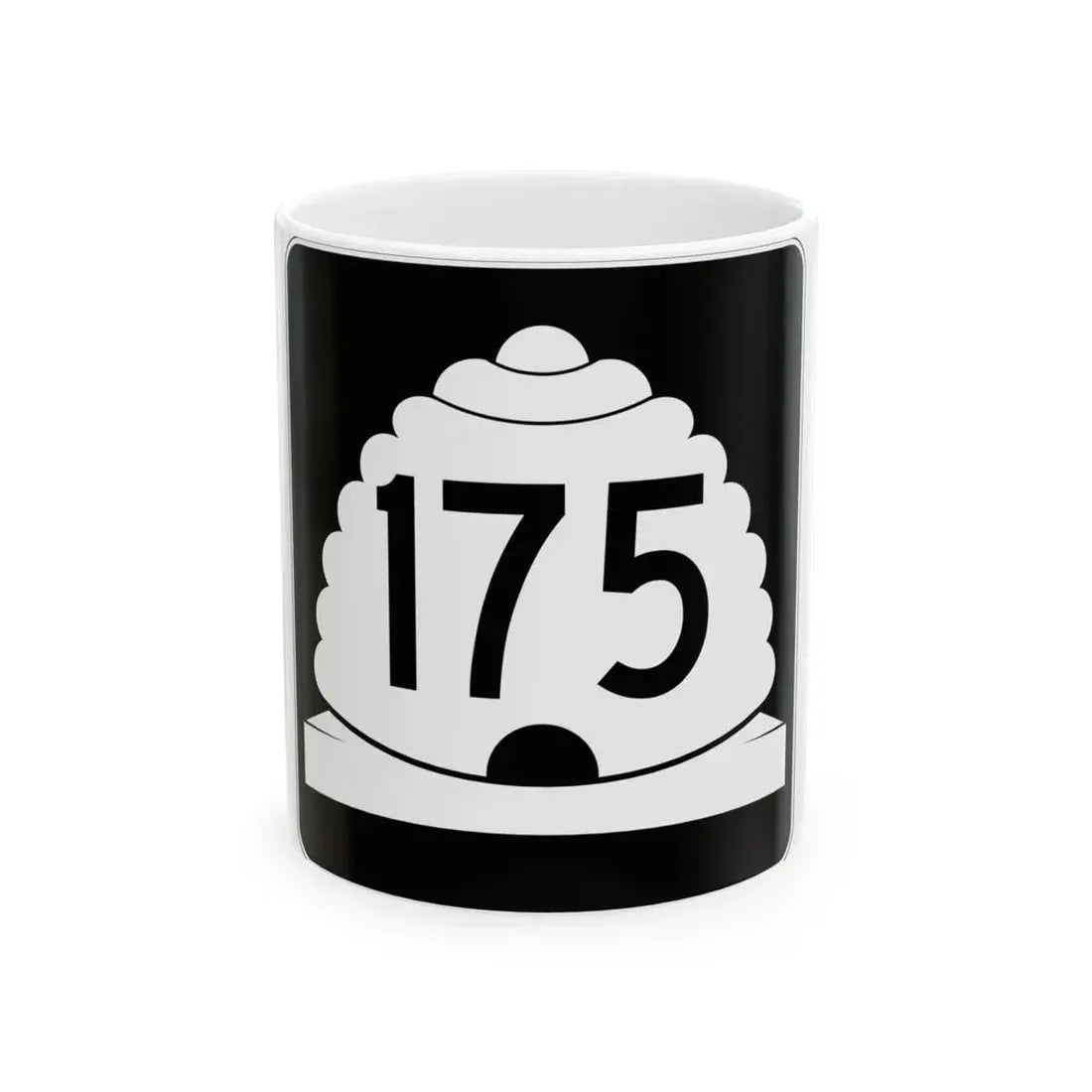 Utah SR 175 (Utah) (Road Sign) White Coffee Mug 11oz - Go Mug Yourself