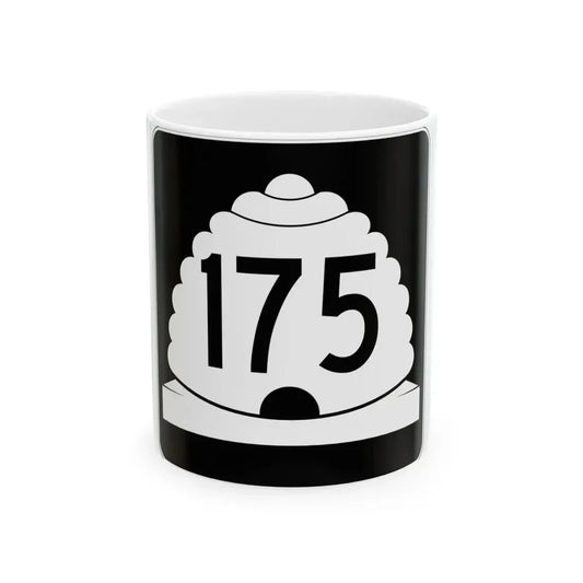 Utah SR 175 (Utah) (Road Sign) White Coffee Mug 11oz - Go Mug Yourself