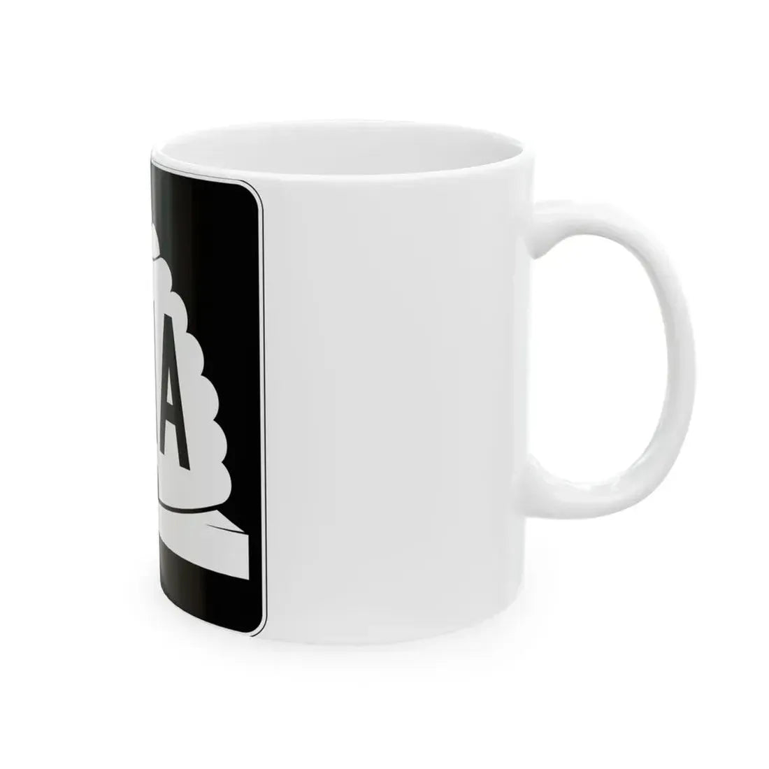 Utah SR 181A (Utah) (Road Sign) White Coffee Mug - Go Mug Yourself