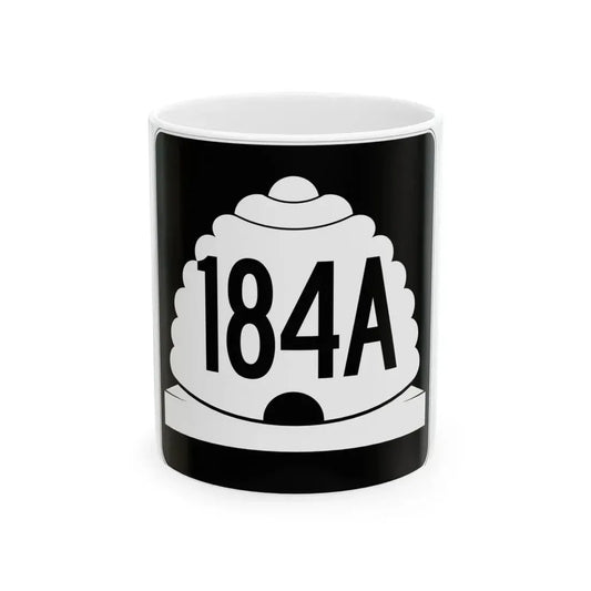 Utah SR 184A (Utah) (Road Sign) White Coffee Mug 11oz - Go Mug Yourself