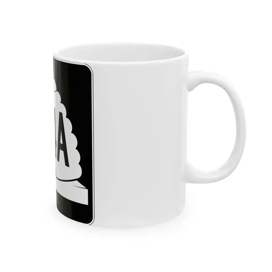 Utah SR 184A (Utah) (Road Sign) White Coffee Mug - Go Mug Yourself