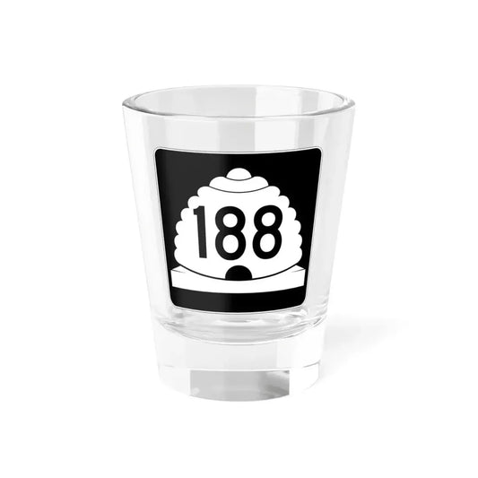 Utah SR 188 (Utah) (Road Sign) Shot Glass 1.5oz 1.5oz - Go Mug Yourself