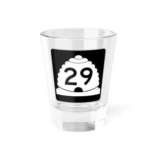 Utah SR 29 (Utah) (Road Sign) Shot Glass 1.5oz 1.5oz - Go Mug Yourself