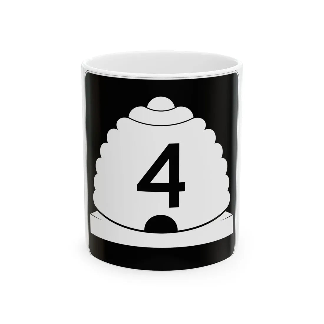 Utah SR 4 (Utah) (Road Sign) White Coffee Mug 11oz - Go Mug Yourself