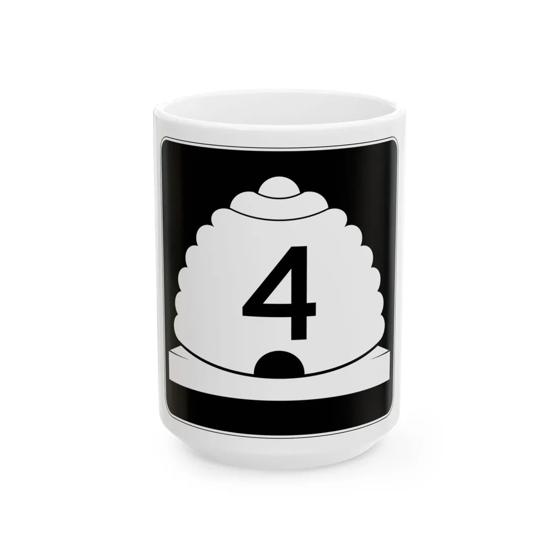 Utah SR 4 (Utah) (Road Sign) White Coffee Mug 15oz - Go Mug Yourself