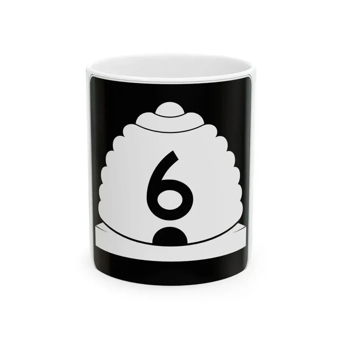 Utah SR 6 (Utah) (Road Sign) White Coffee Mug 11oz - Go Mug Yourself