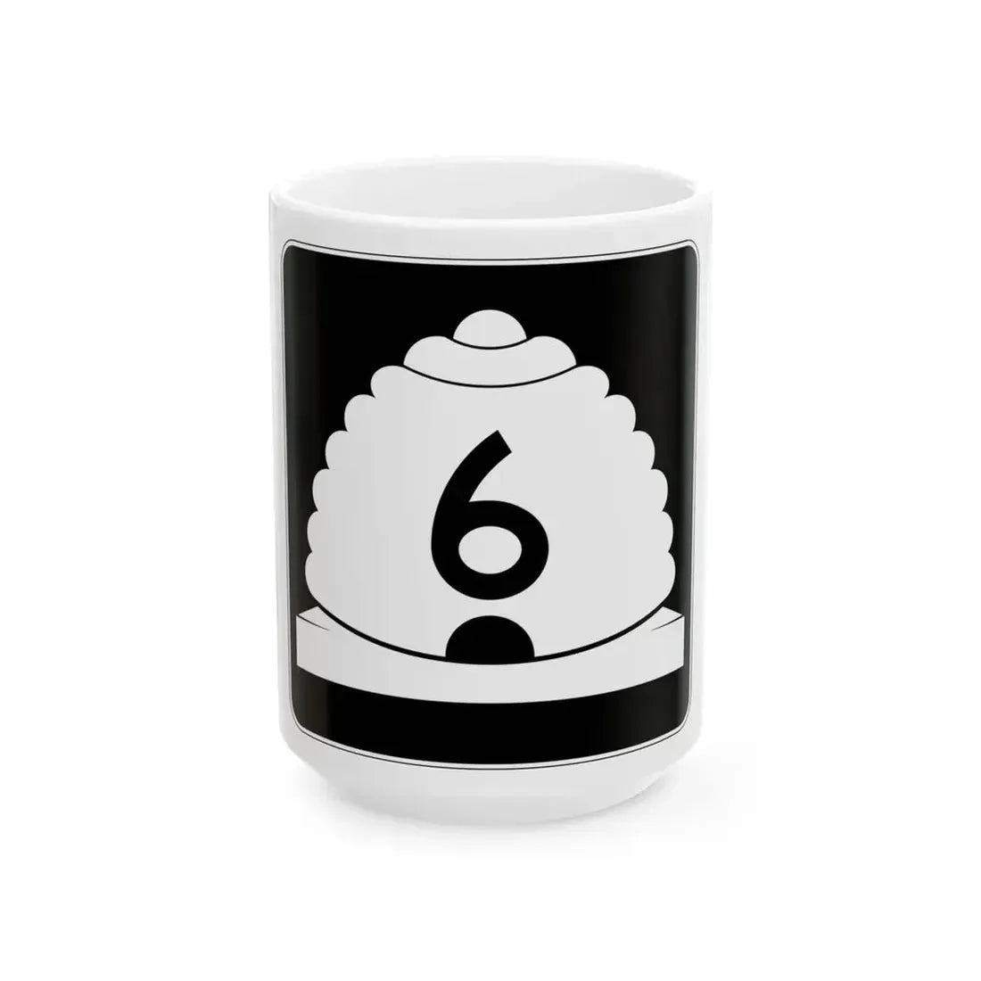 Utah SR 6 (Utah) (Road Sign) White Coffee Mug 15oz - Go Mug Yourself