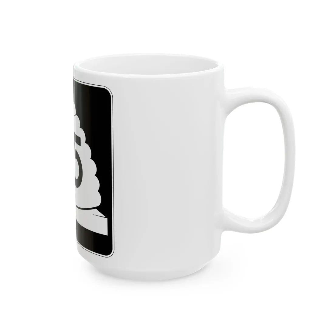 Utah SR 65 (Utah) (Road Sign) White Coffee Mug - Go Mug Yourself