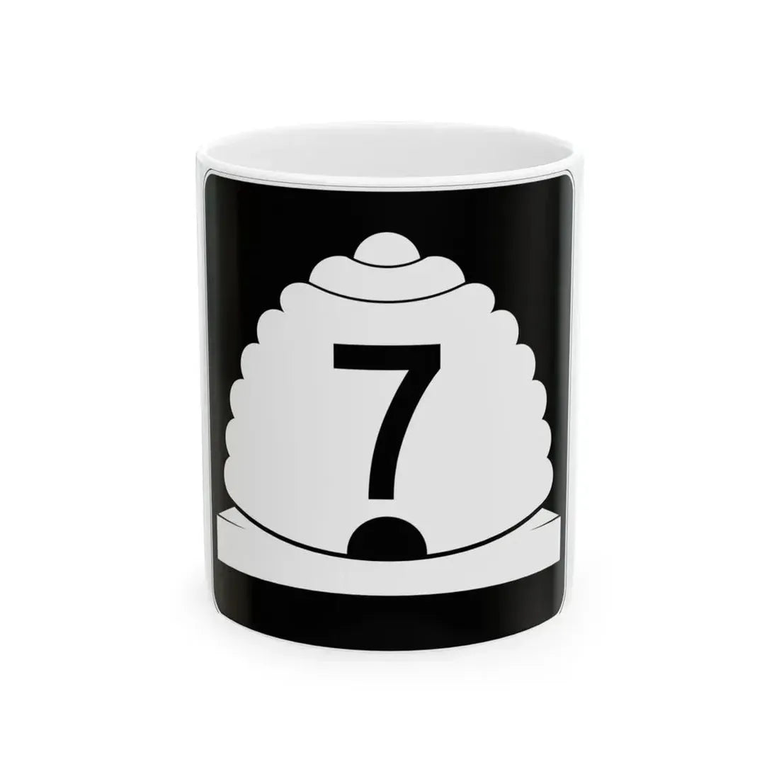 Utah SR 7 (Utah) (Road Sign) White Coffee Mug 11oz - Go Mug Yourself
