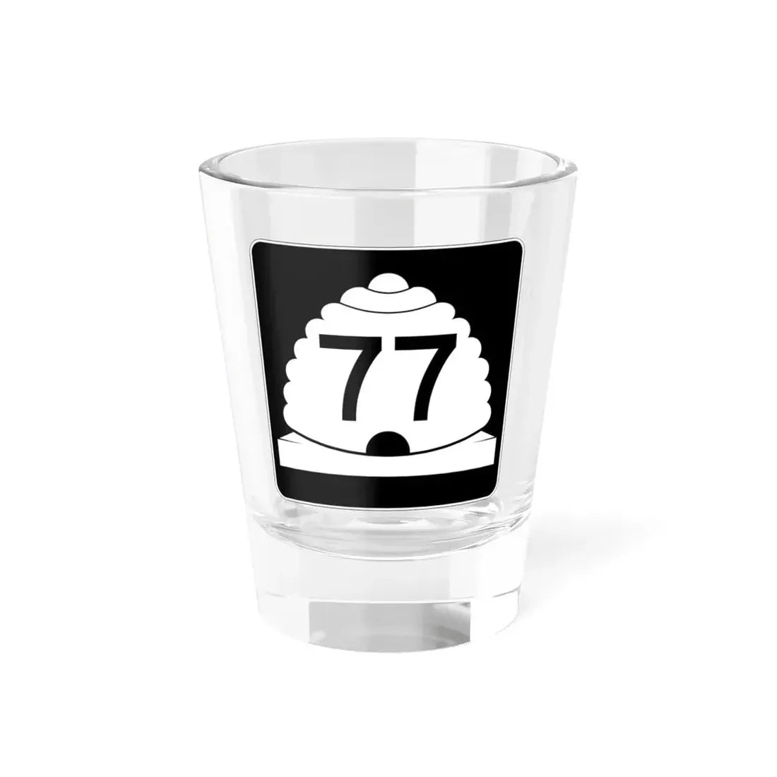Utah SR 77 (Utah) (Road Sign) Shot Glass 1.5oz 1.5oz - Go Mug Yourself