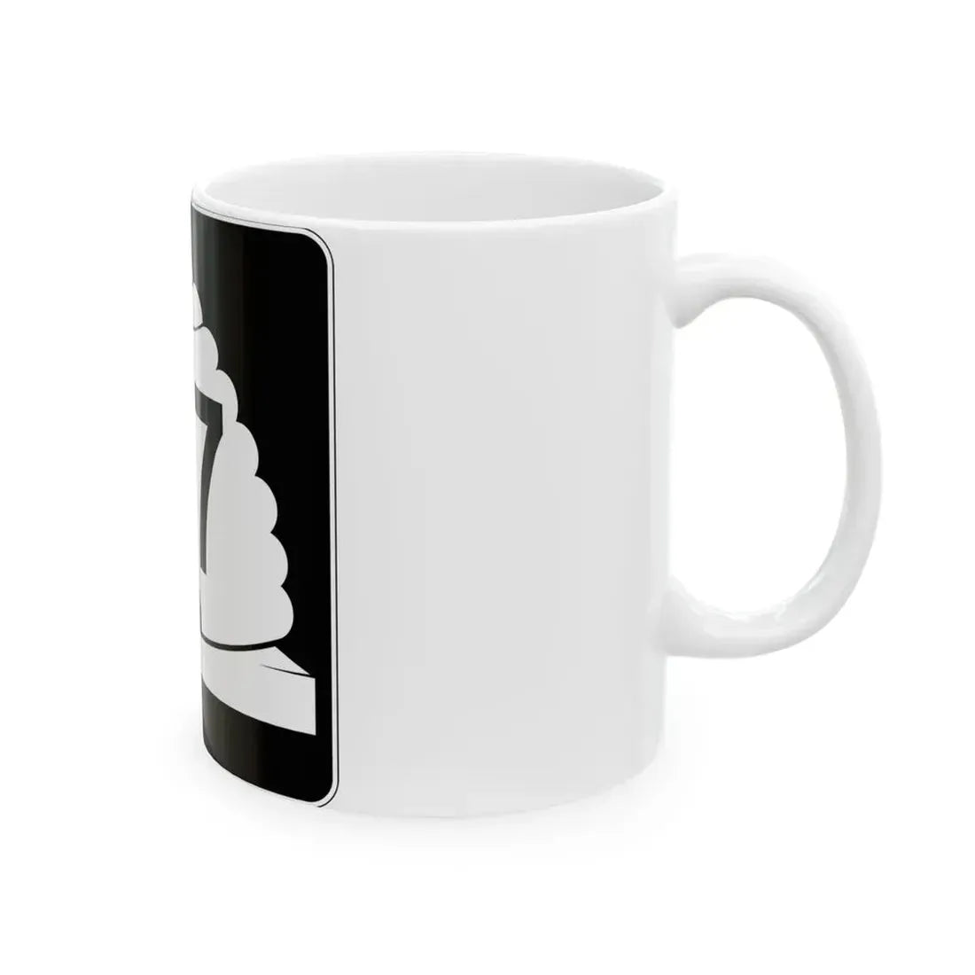 Utah SR 77 (Utah) (Road Sign) White Coffee Mug - Go Mug Yourself