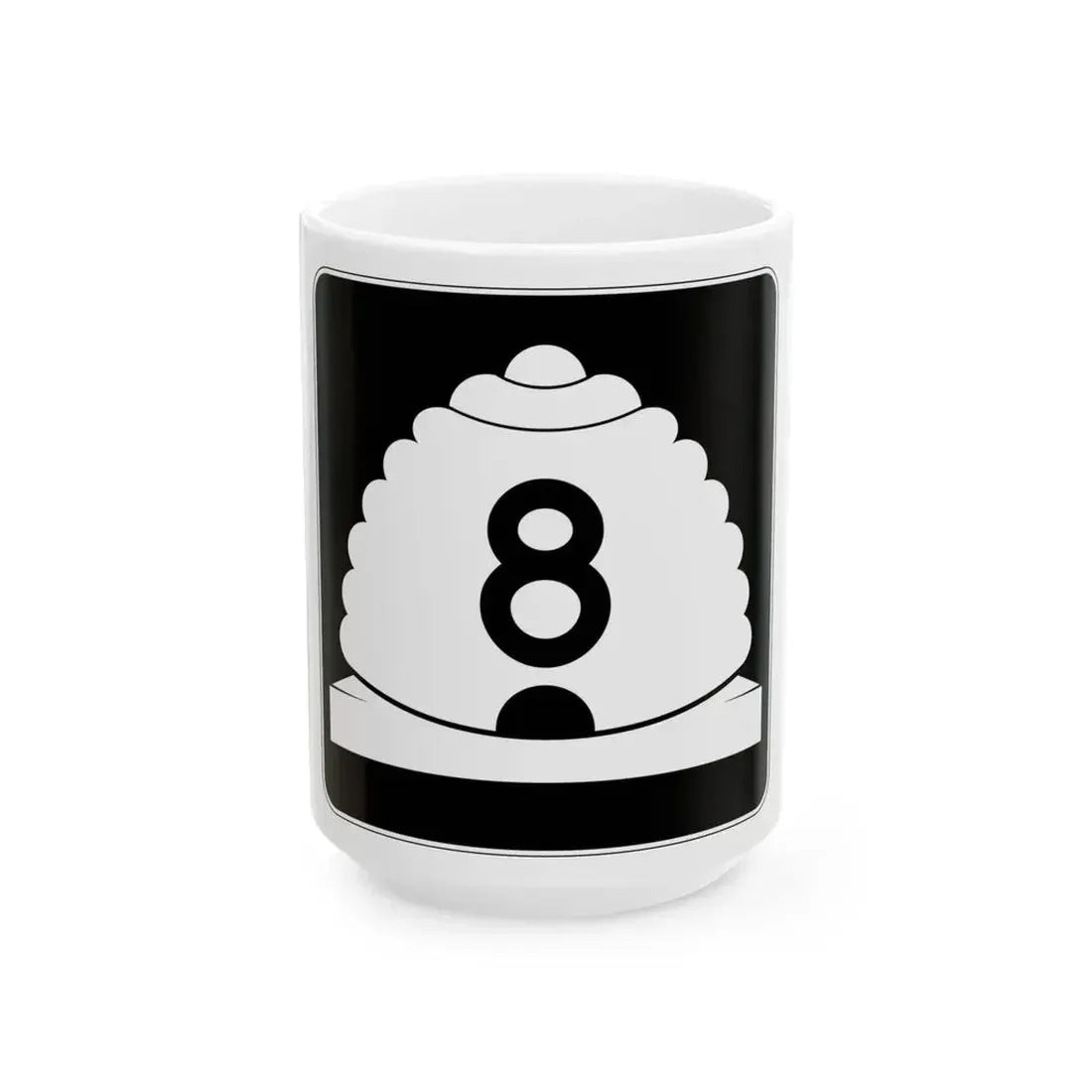 Utah SR 8 (Utah) (Road Sign) White Coffee Mug 15oz - Go Mug Yourself