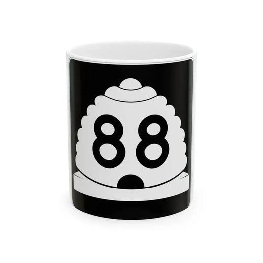 Utah SR 88 (Utah) (Road Sign) White Coffee Mug 11oz - Go Mug Yourself