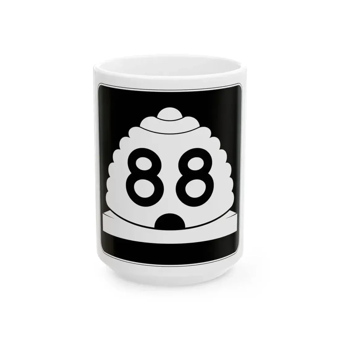 Utah SR 88 (Utah) (Road Sign) White Coffee Mug 15oz - Go Mug Yourself