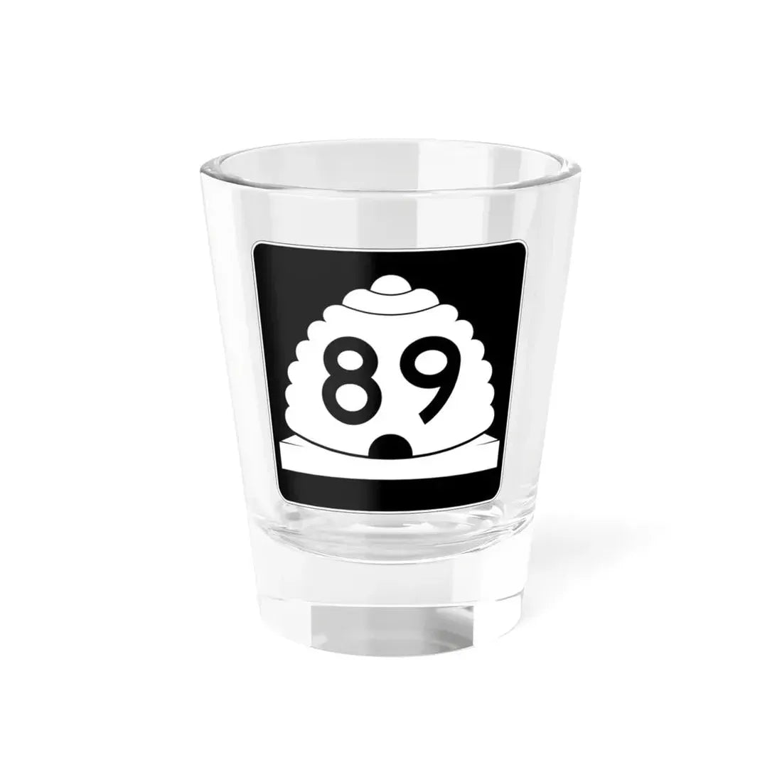 Utah SR 89 (Utah) (Road Sign) Shot Glass 1.5oz 1.5oz - Go Mug Yourself