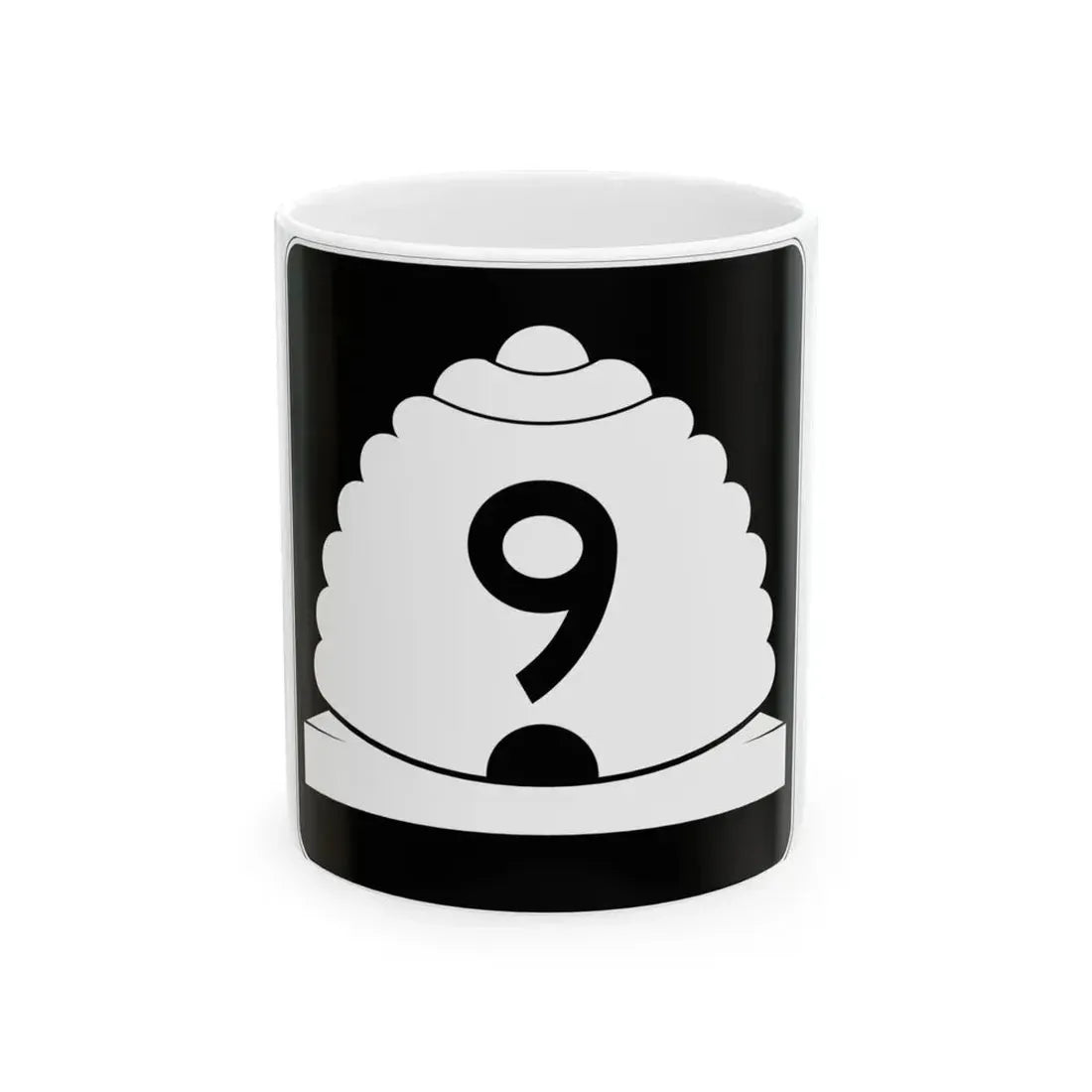 Utah SR 9 (Utah) (Road Sign) White Coffee Mug 11oz - Go Mug Yourself