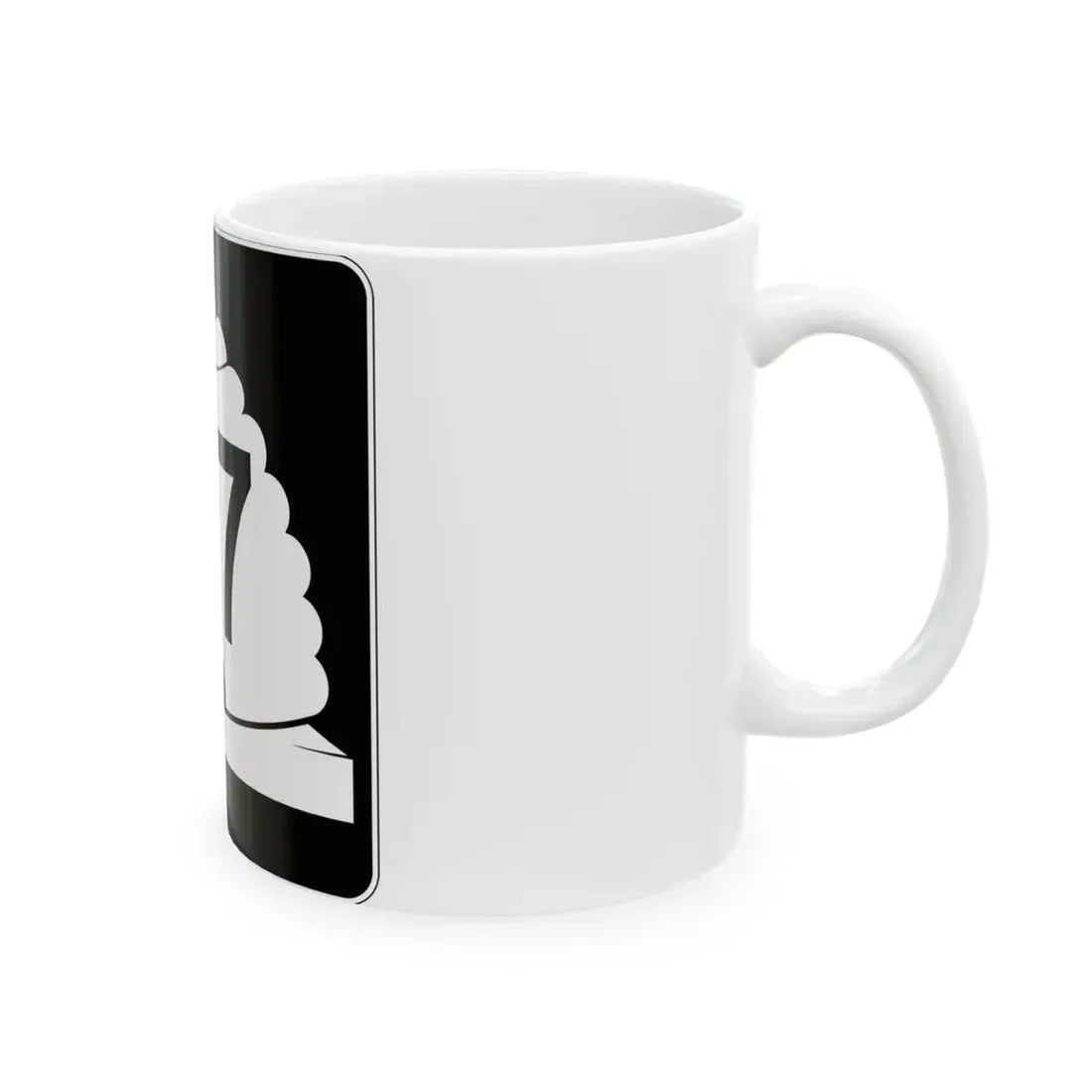 Utah SR 97 (Utah) (Road Sign) White Coffee Mug - Go Mug Yourself