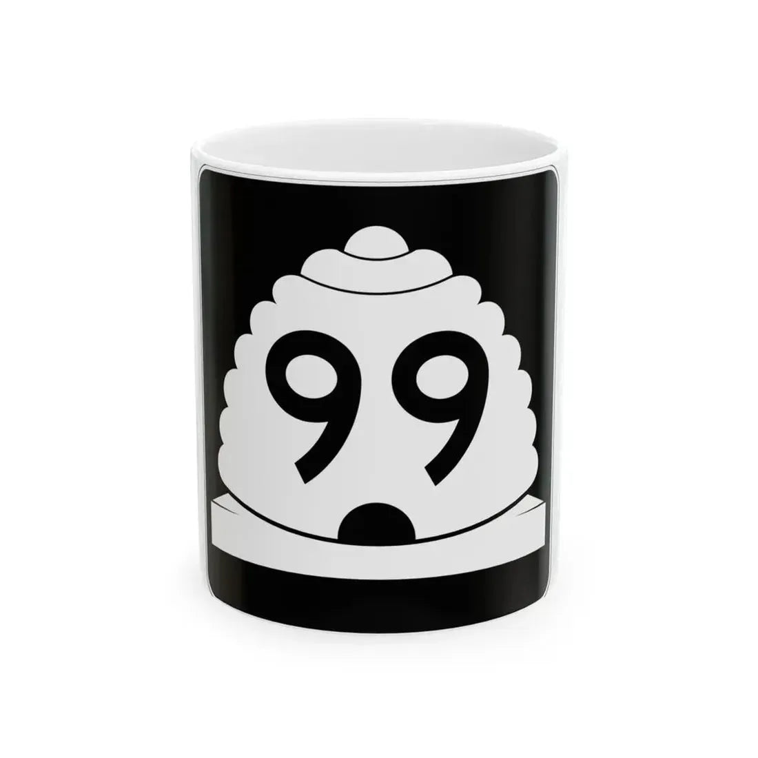 Utah SR 99 (Utah) (Road Sign) White Coffee Mug 11oz - Go Mug Yourself