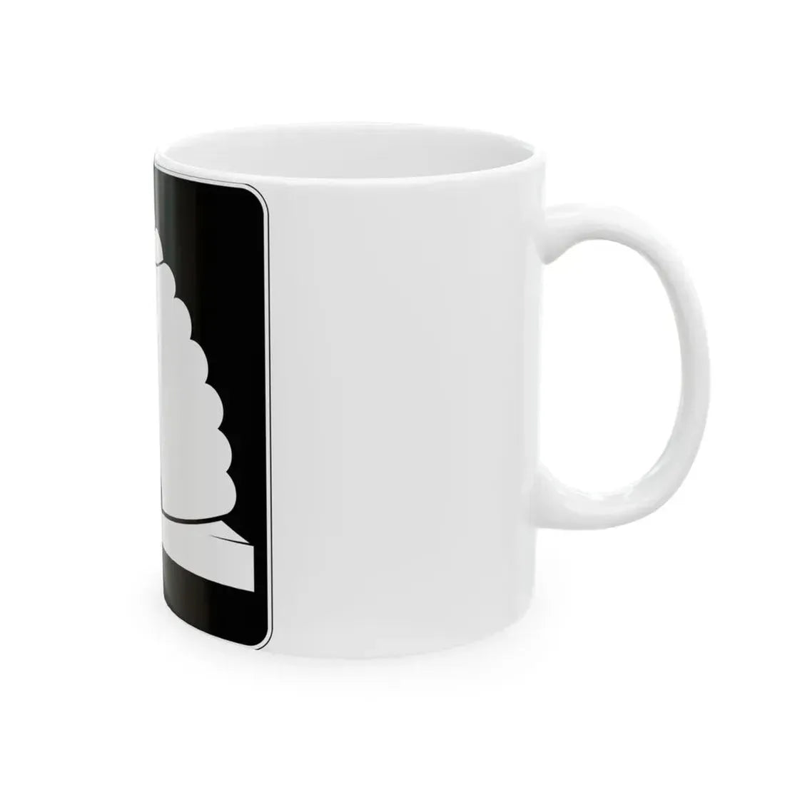 Utah SR blank (Utah) (Road Sign) White Coffee Mug - Go Mug Yourself