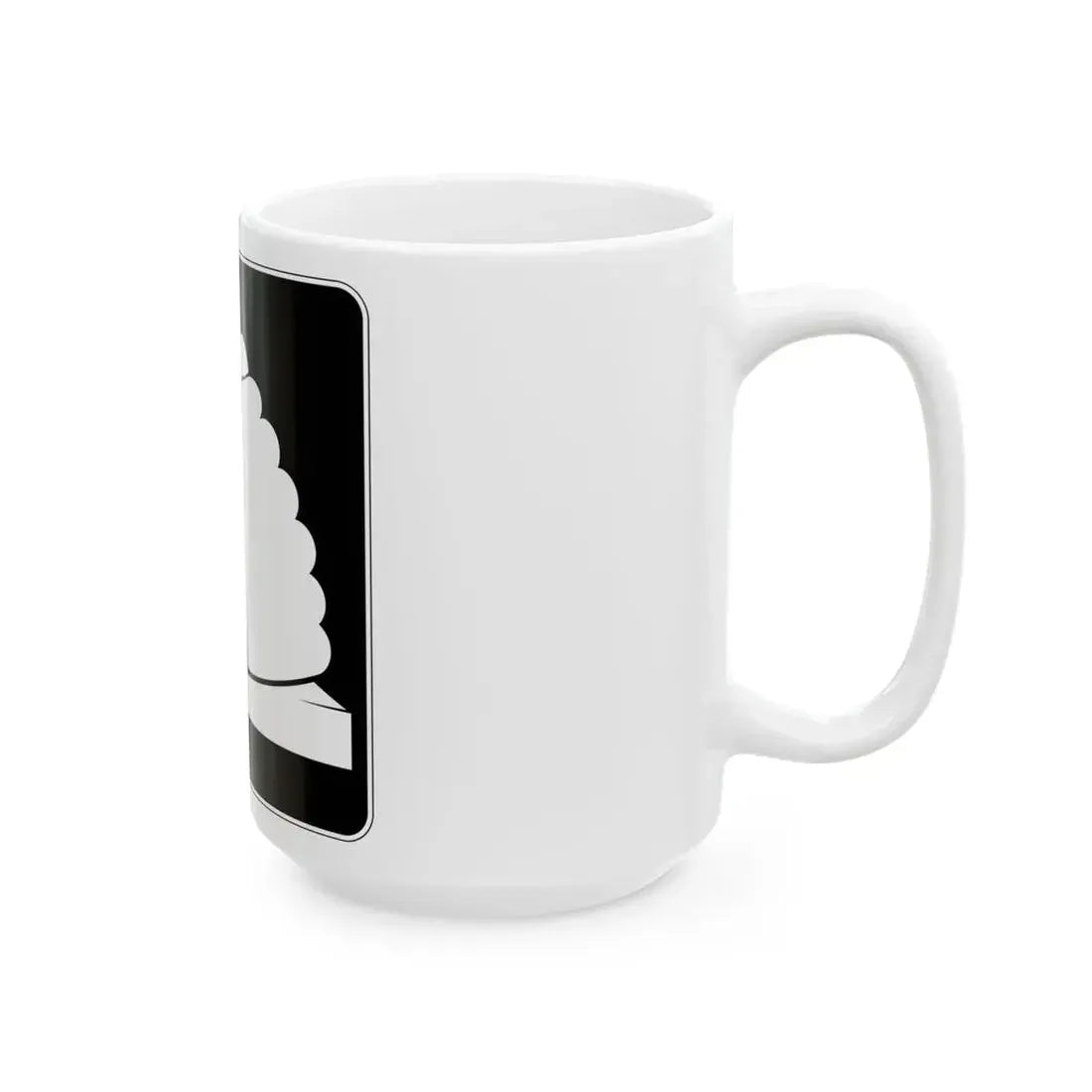 Utah SR blank (Utah) (Road Sign) White Coffee Mug - Go Mug Yourself